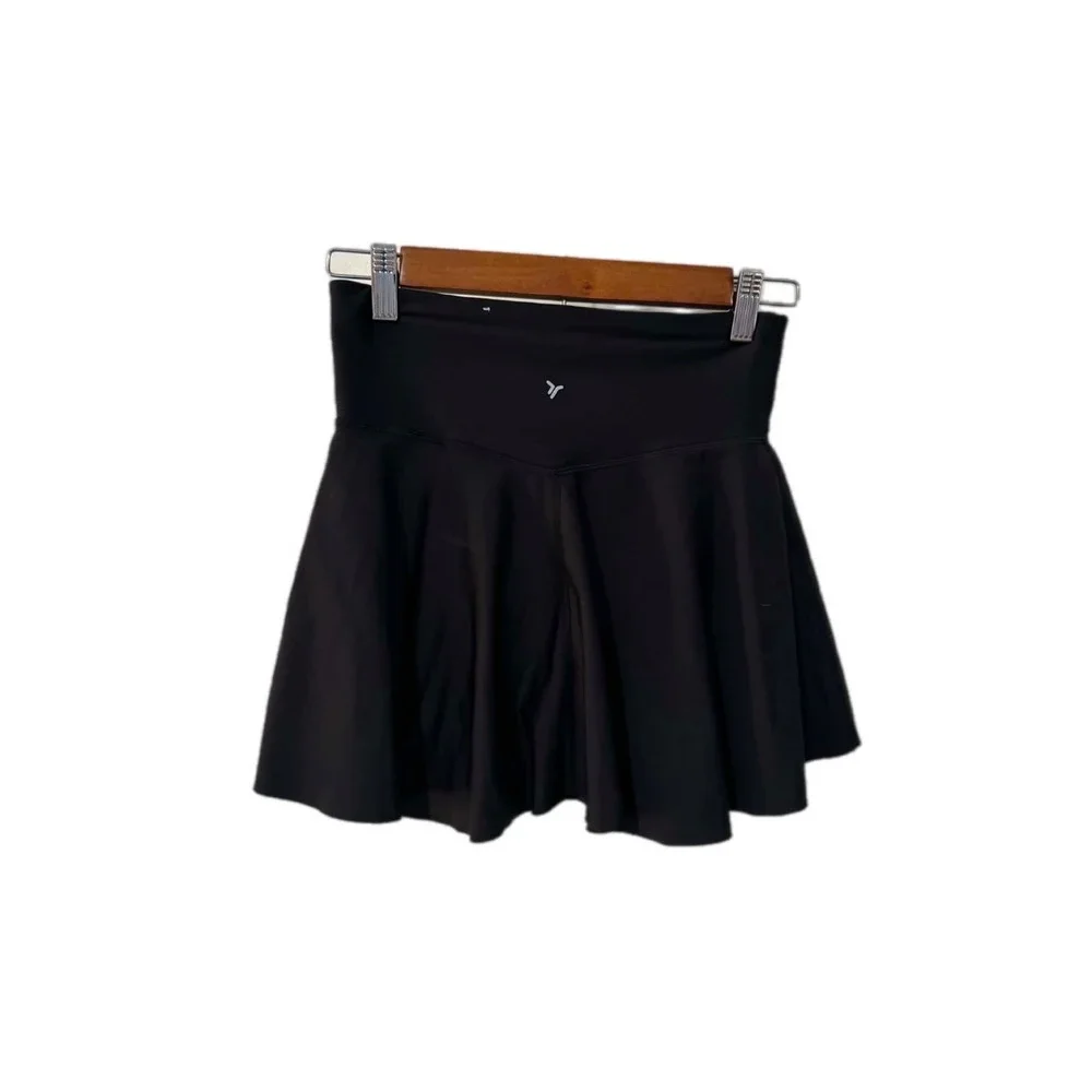 Old Navy Active‎ Skort youth XLarge Black Excellent High Waisted Athletic Skirt